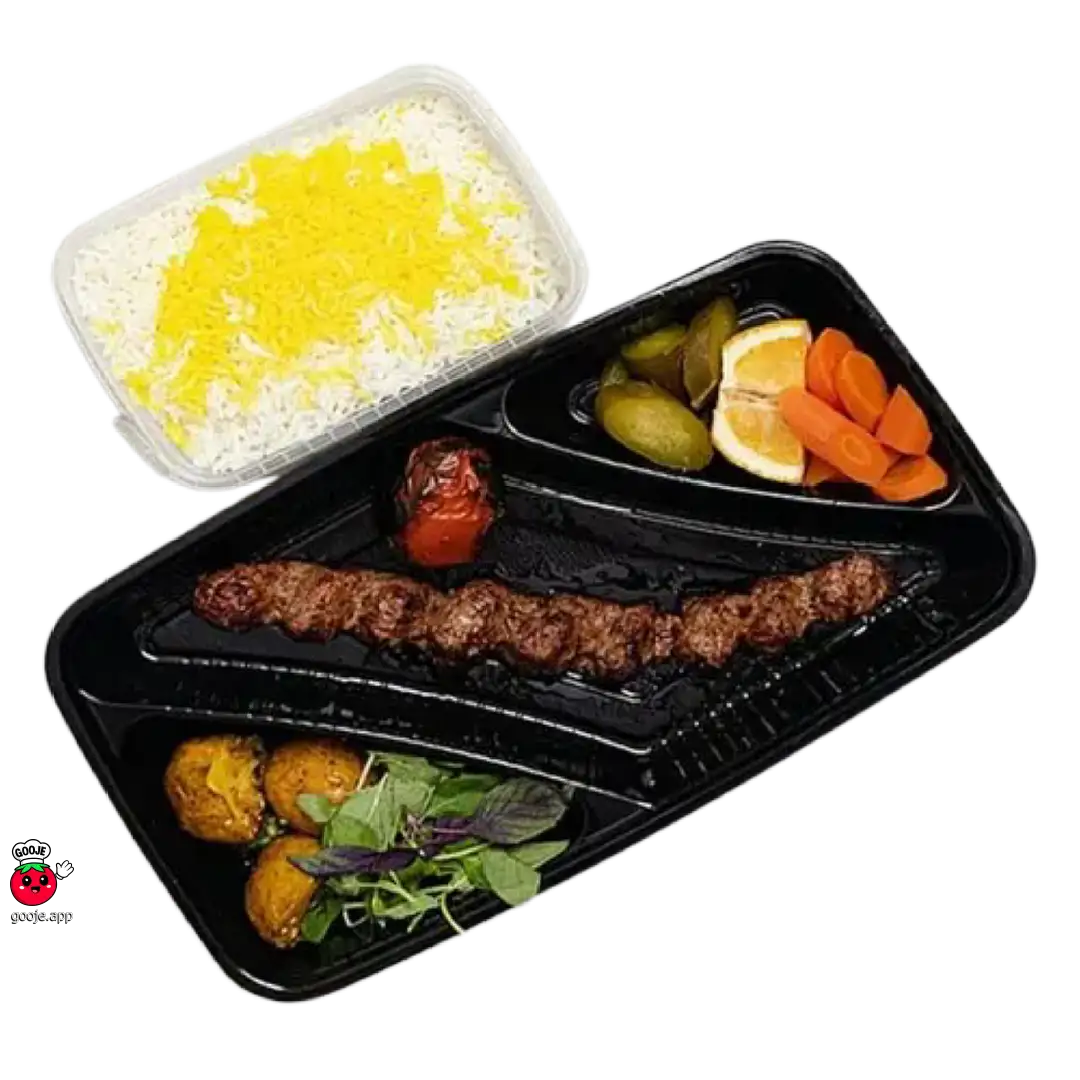 چلو لقمه تک سیخ