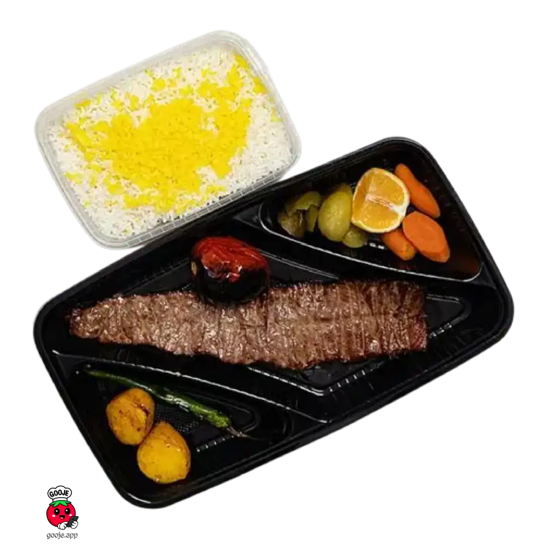 چلوکباب برگ ممتاز رفتاری