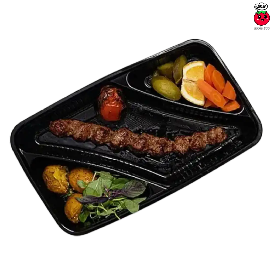 خوراک کباب لقمه یک سیخ