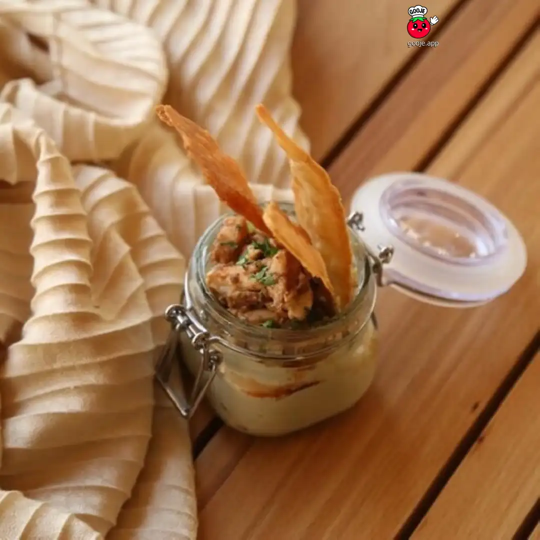 حمص با شاورما مرغ
