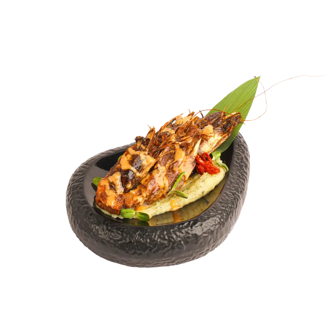 شاه میگو گریل